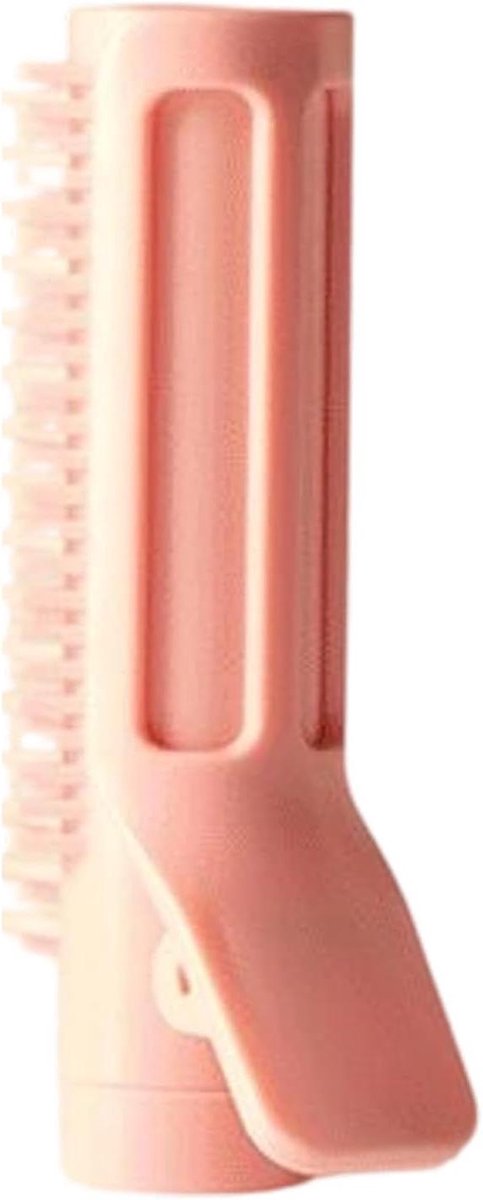 Krulborstel - Kam Stylingborstel - Volume Creëren - Geïntegreerde Wortelclip - 10 x 55 x 4 cm - Zwart
