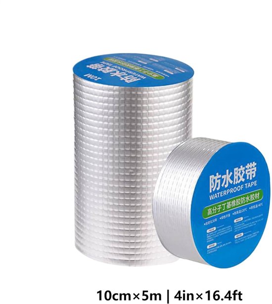 Waterdichte tape - Lek reparatie tape - Snel lekken dichten - 15 mm dik - 5m lengte - Zwart — afbeelding 5