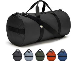 Sporttas Duffle Bag - Reistas Gymtas - Sporten en Reizen - HD Tuff Doek Stof - 75 liter - Antraciet