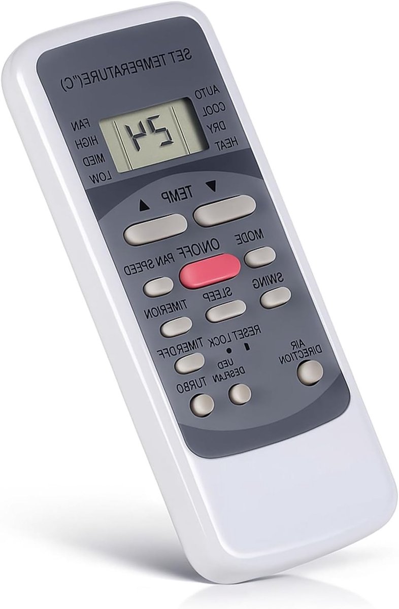 Universele Airco Afstandsbediening Vervanging voor R51M/E Modellen - Geen Programmering Nodig