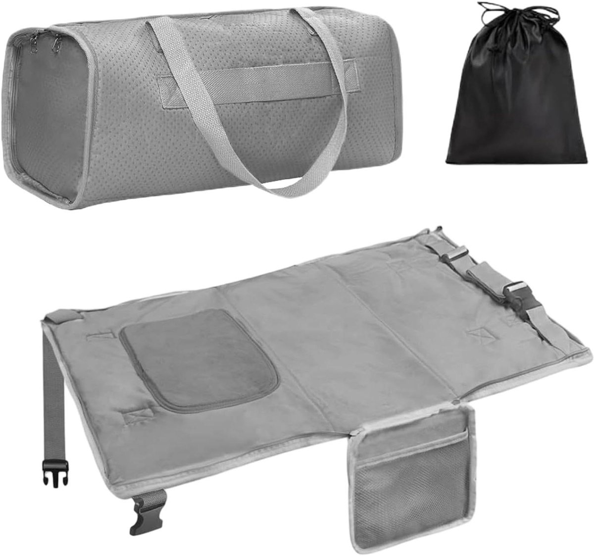 Peuter Vliegtuig Bed - Reistas Baby Mat - Comfortabel Reizen - Snel Om te Bouwen