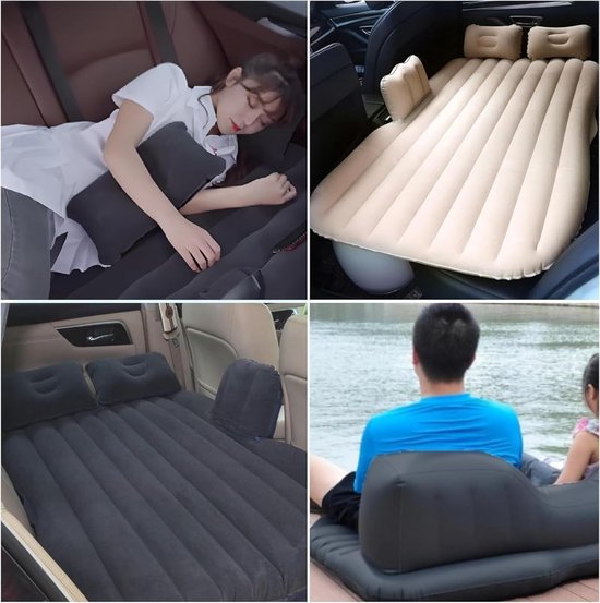 Opblaasbaar Auto Matras, voor Mini Countryman Estate(2016-2025) Luchtbed Achterbank Slaapmatras Outdoor Camping Reisbedje SUV MPV Kofferbak Matras,B — afbeelding 4