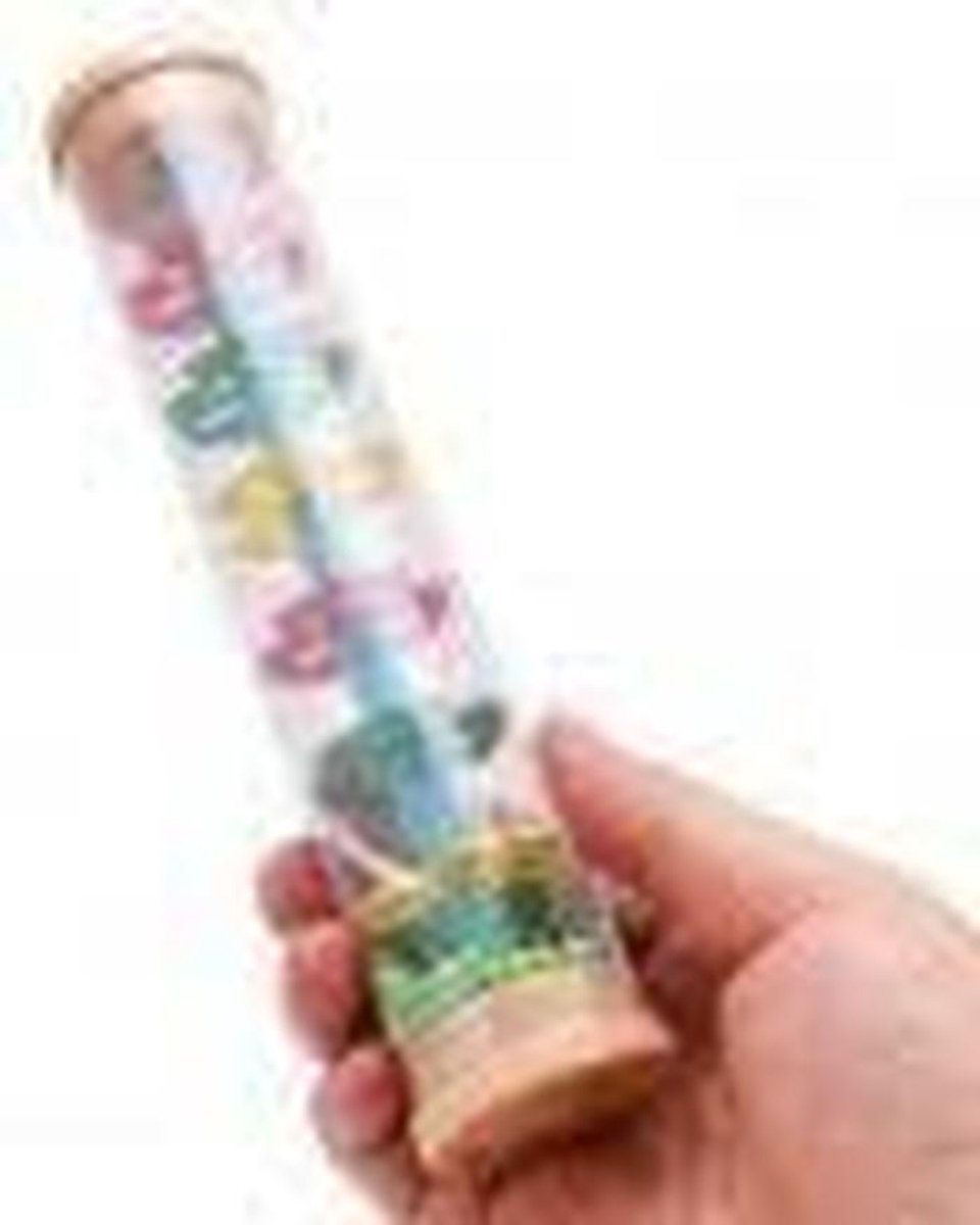 Mini Regen Pijp - Muziekinstrument Speelgoed - Baby Ontwikkeling - Educatief Instrument - 21 cm - Multicolor