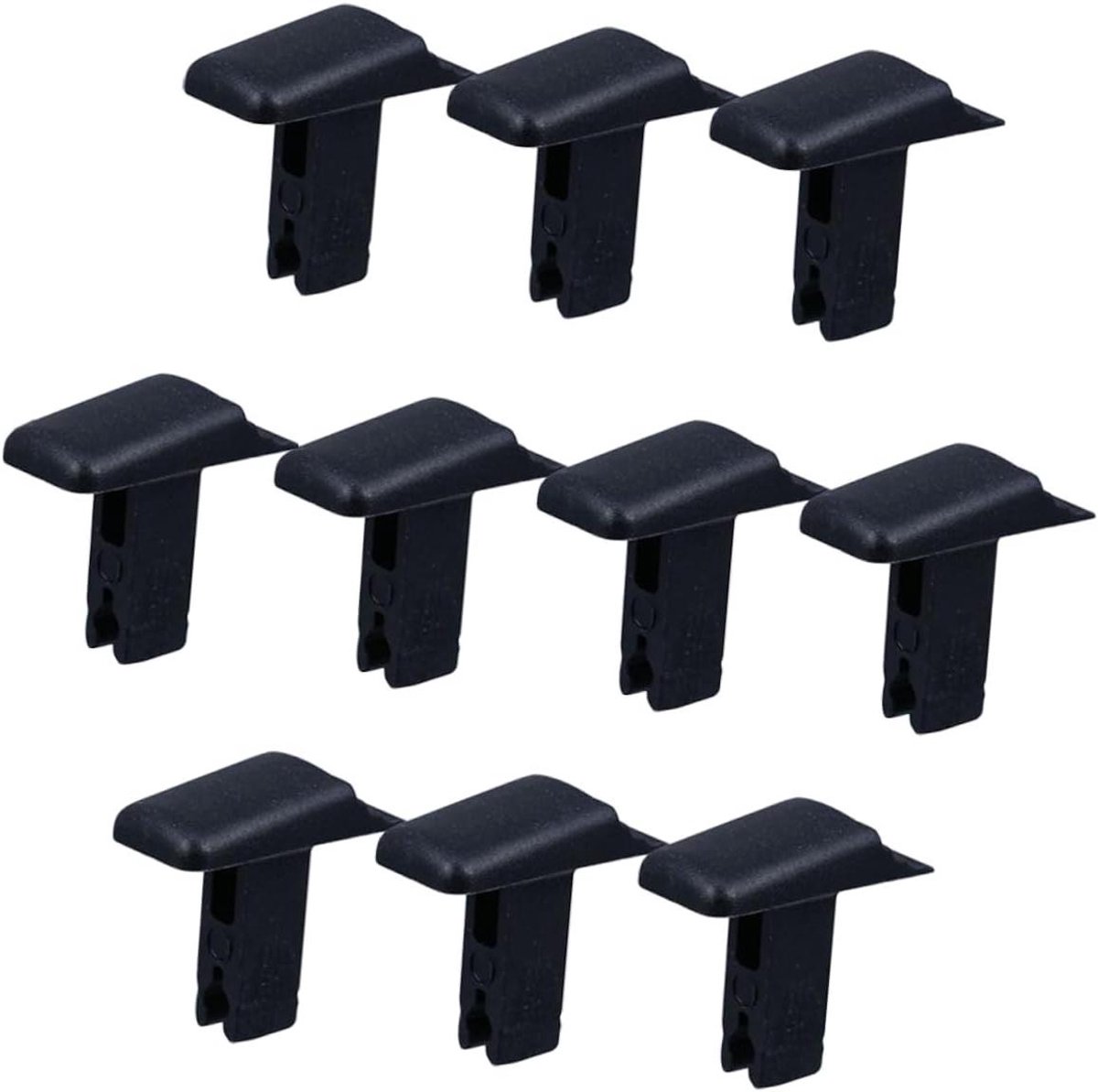 Ladder Knoppen - Vervangende Onderdelen - Ladder Onderhoud - Compacte Structuur - 30 Stuks - Zwart