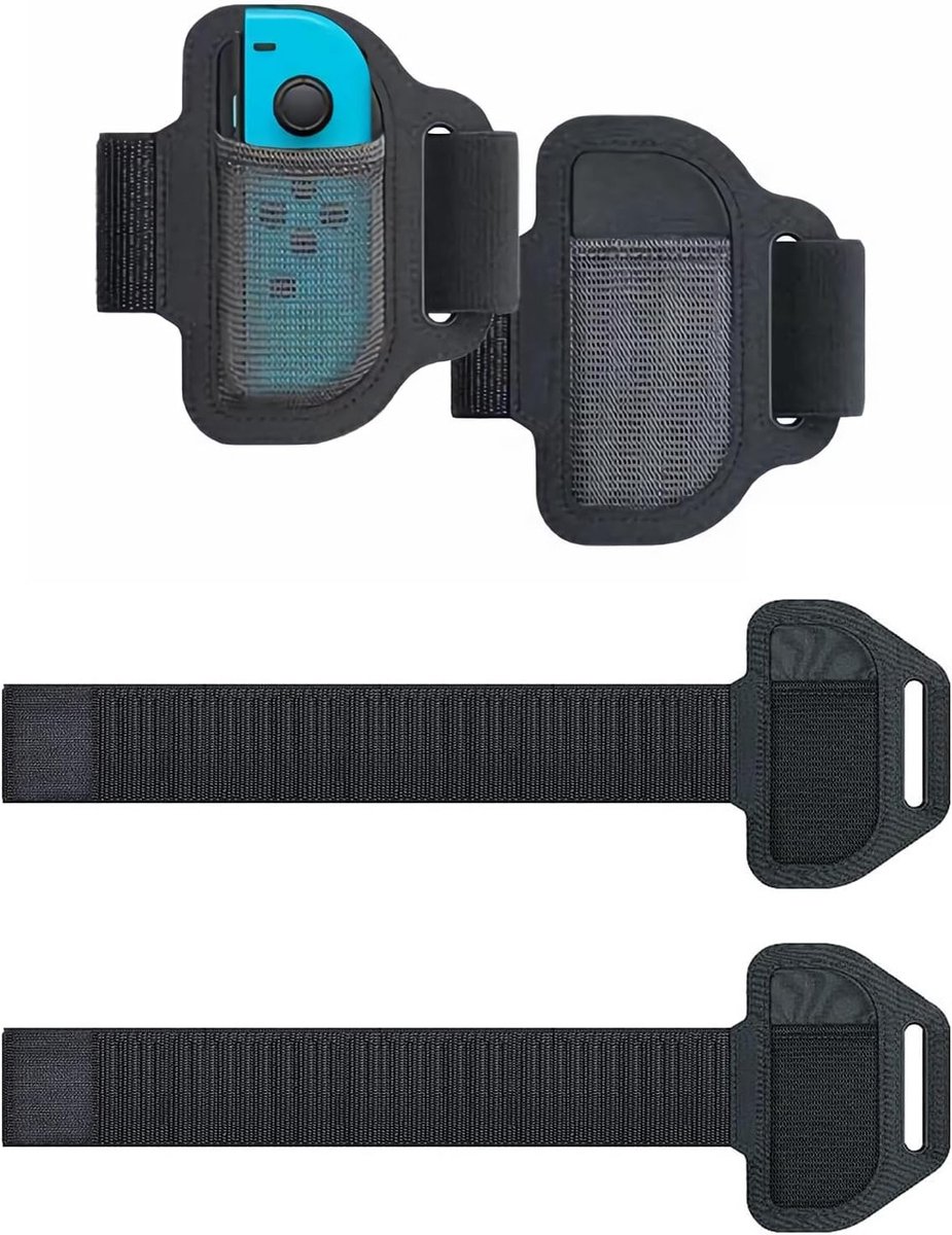 Elastiche Beenbanden voor Ring Fit Adventure op Nintendo Switch en Switch OLED - Perfect voor Sportgames, Fitness en Beweging voor Volwassenen en Kinderen