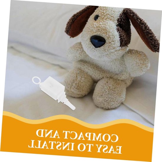 Draadhaspel voor haken van pluche, 2 stuks, ideaal voor amigurumi, dierenaccessoires en handwerkprojecten, beige van Merkloos — afbeelding 4