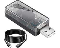 USB Isolator Module voor Digitale Signalen met ESD Bescherming en USB Verlengkabel - 12Mbps USB 2.0 Isolatie en Veiligheid