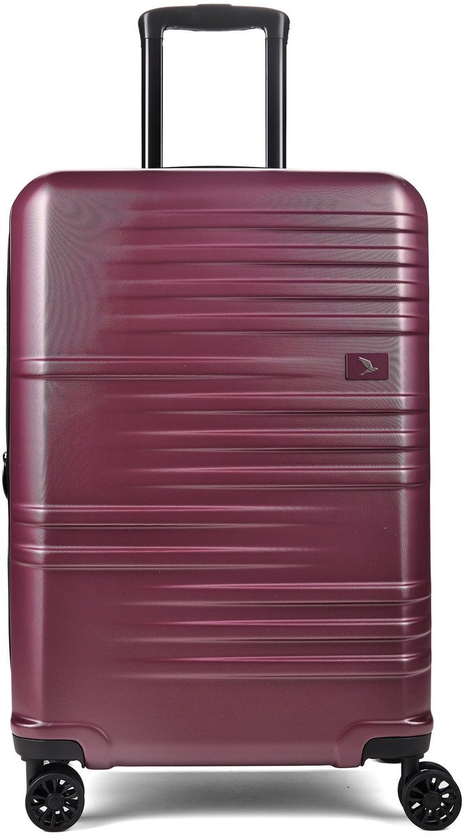 Pack Easy Mena 4 wielen Trolley 64 cm met uitbreidingsplooi - Harde bagage - TSA slot - violett