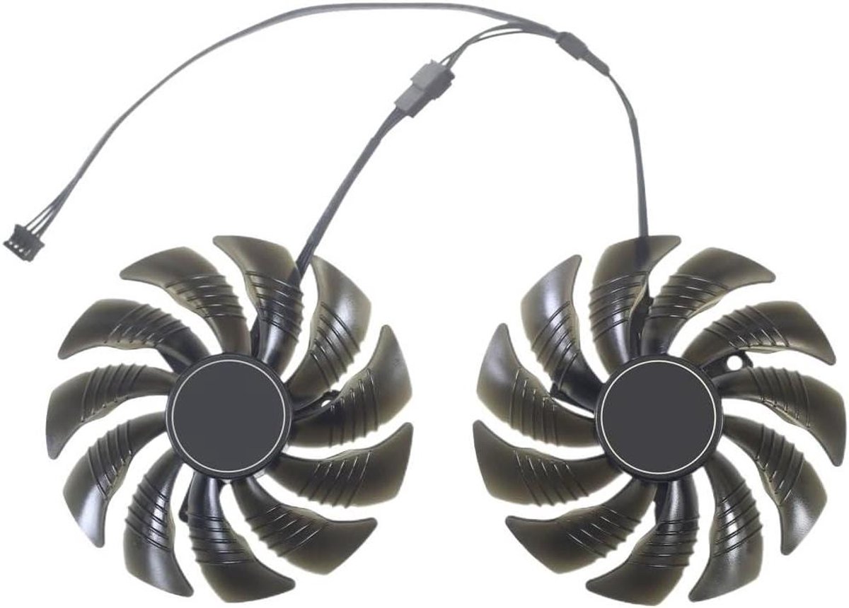 Grafische Ventilator - Koeler PC - Component Koeling - 4-Pin Connector - 87mm - Zwart