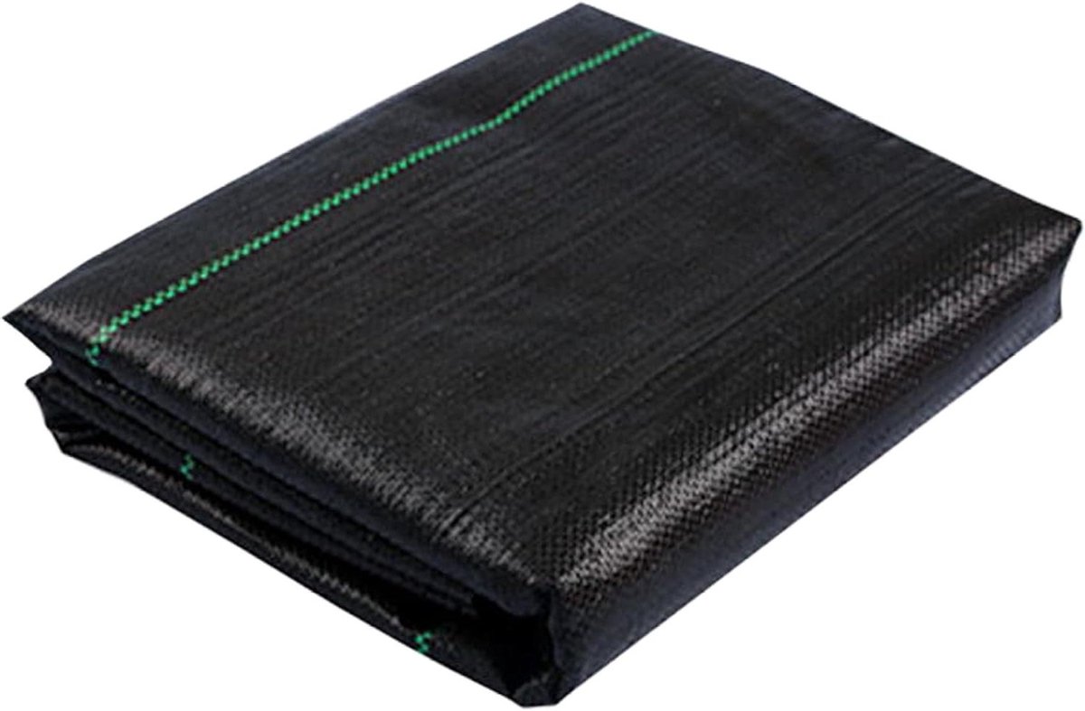 Onkruidbarrièrestof - Landschapsstof Bodembedekker - Tuinonderhoud Vereenvoudigen - Heavy Duty UV-bescherming - 1.2 x 15 m - Zwart