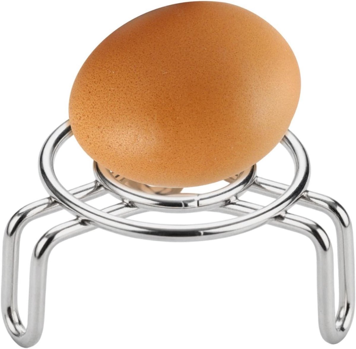 Stoomrek - Eierstoomrek Keuken - Gezond Koken - Roestvrij Staal - 61 x 61 cm - Zilver