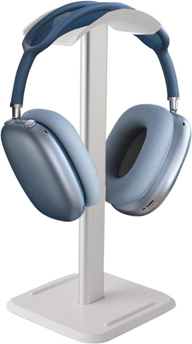 Elegante Hoofdtelefoonhouder voor Gaming, Deskstand voor Alle Hoofdtelefoons en Accessoires (Wit)
