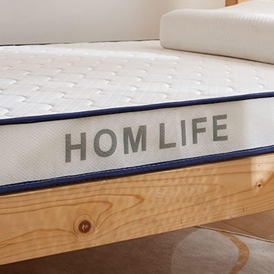 Opvouwbare Matras - Vloermatras Student - Comfortabel Slapen - Huidvriendelijk Polyester - 90x190cm - Wit — afbeelding 3