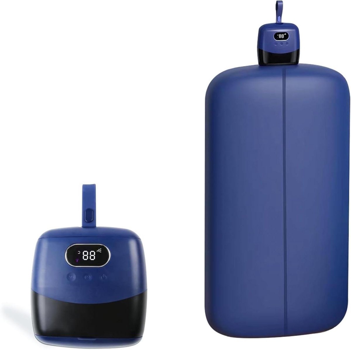 Draagbare Wasdroger Mini Droger Kleding Drogen Opvouwbaar Ontwerp Compact formaat Blauw
