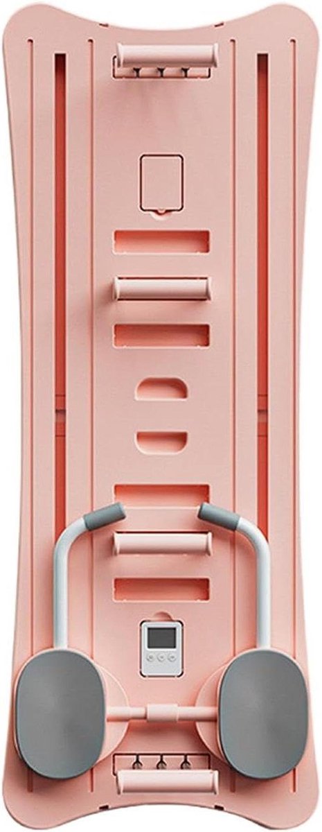 Pilates Board - Core Trainer - Full Body Workout - Opvouwbaar Ontwerp - 106 cm - Roze