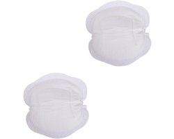 Zoogcompressen Borstvoeding Pads - Droog Blijven - Individueel Verpakt - 20 - Wit - 20 stuks