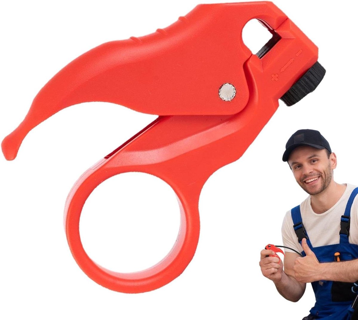 Draadstripper Gereedschap - Kabelstripper - Netwerkbekabeling Strippen - Nauwkeurige Snijders - 0.32-0.85mm - Grijs