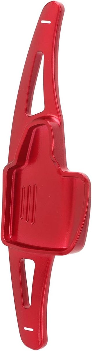 Schakelpeddels - Stuurwiel extensies - Sportieve upgrade - Duurzame aluminiumlegering - 20x7x5 cm - Rood — afbeelding 5