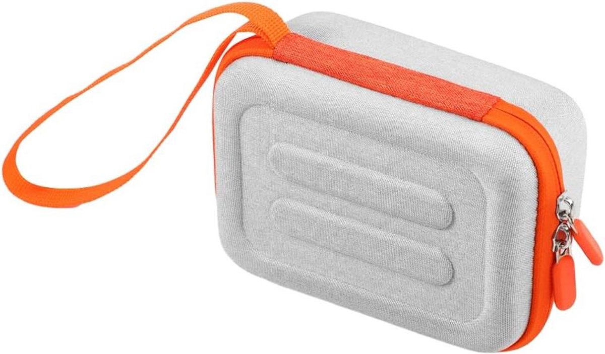 Opbergtas - Draagbare case - Muziekspeler Beschermen - Schokbestendig ontwerp - 16.5 cm - Zwart