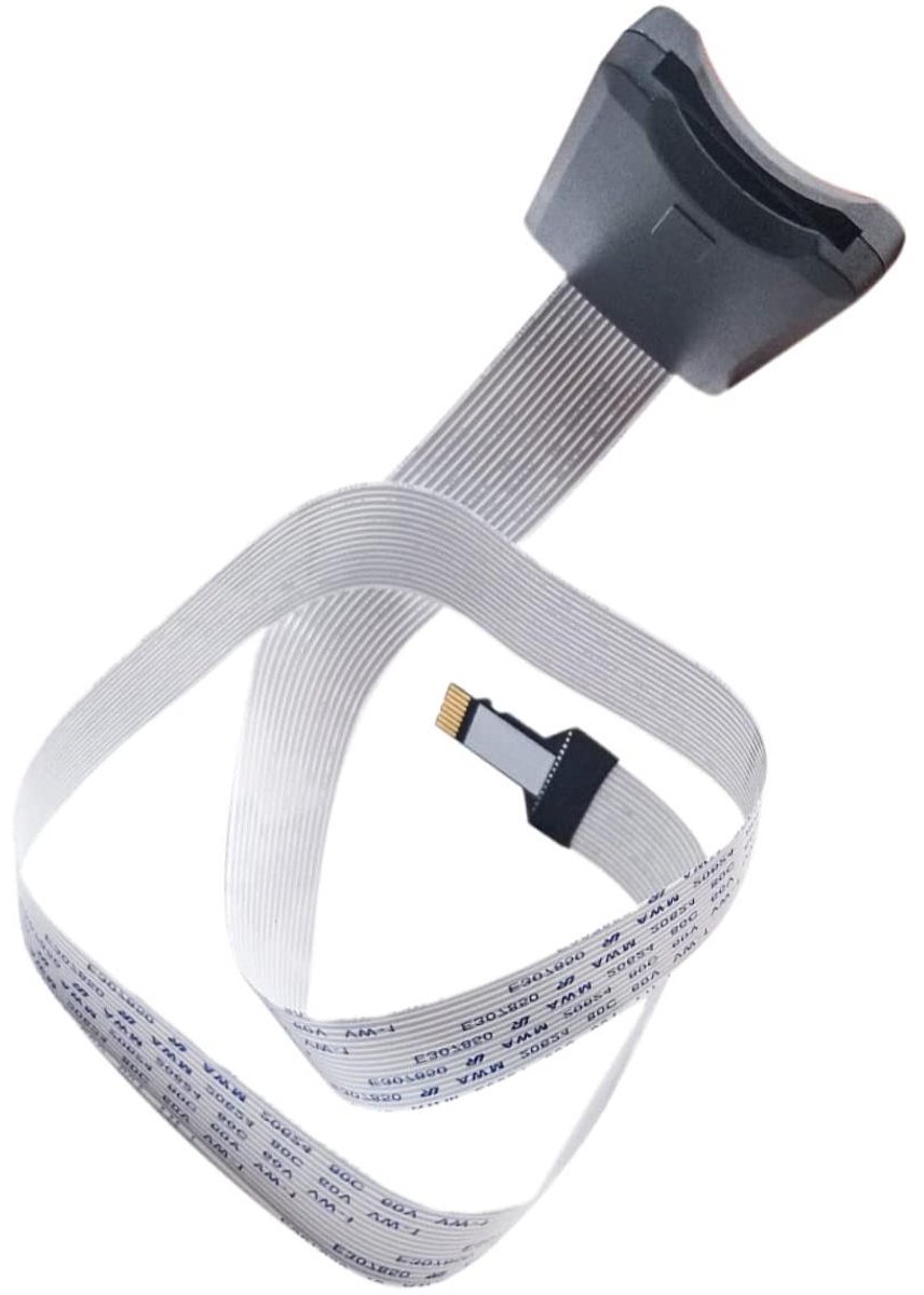 Verlengkabel Adapter - SD Micro SD - Navigatie Uitbreiden - Flexibele Lintkabel - 25 cm - Wit