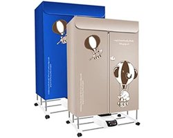 Wasdroger - Kledingdroger - Snel Kleding Drogen - Draagbaar Ontwerp - 40 kg Capaciteit - Grijs