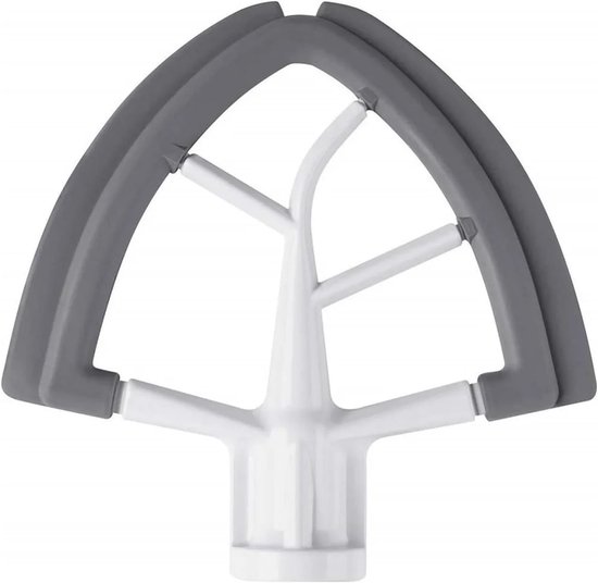 Mixer Flex Edge Beater - Keukenmachine Accessoire - Beslag Mengen - Siliconen Rand - 45-5 Qt Kom - One Color — afbeelding 4