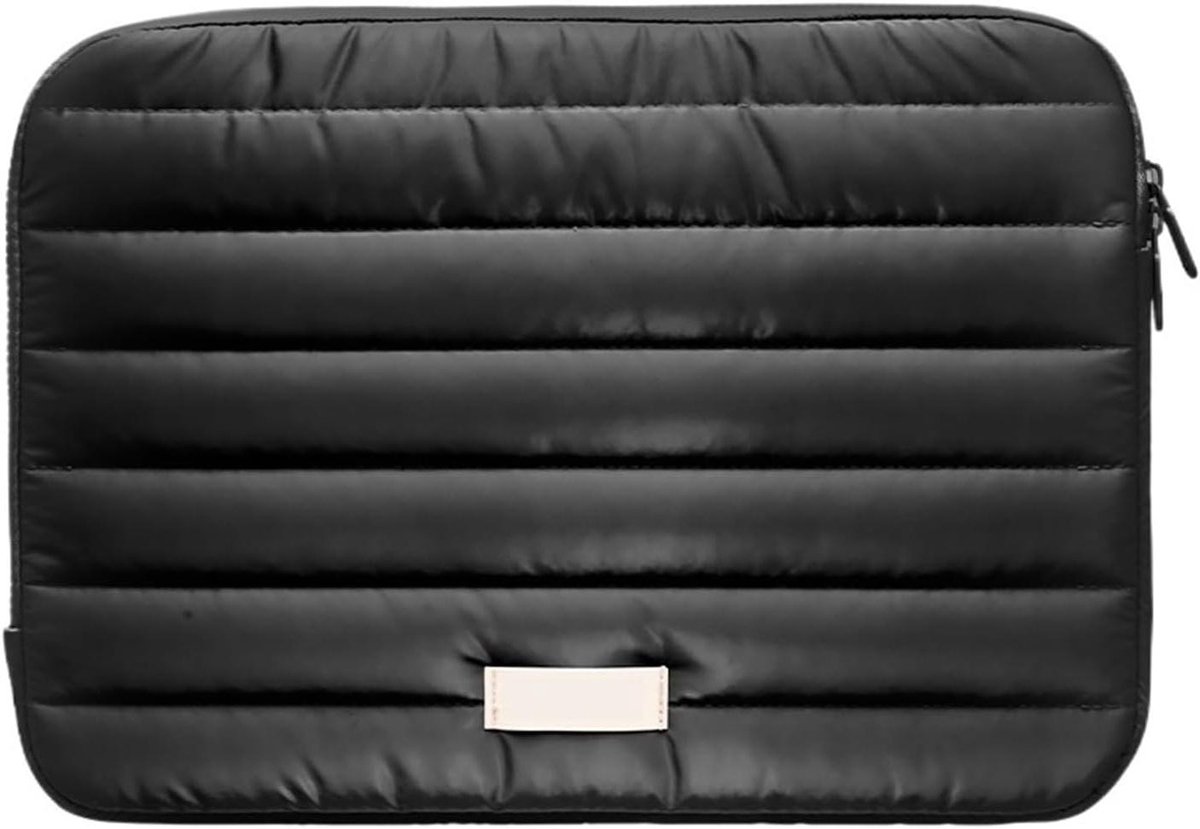 Laptophoes - Tablethoes - Veilig Vervoeren - Waterdicht Puffy Ontwerp - 14 inch - Zwart