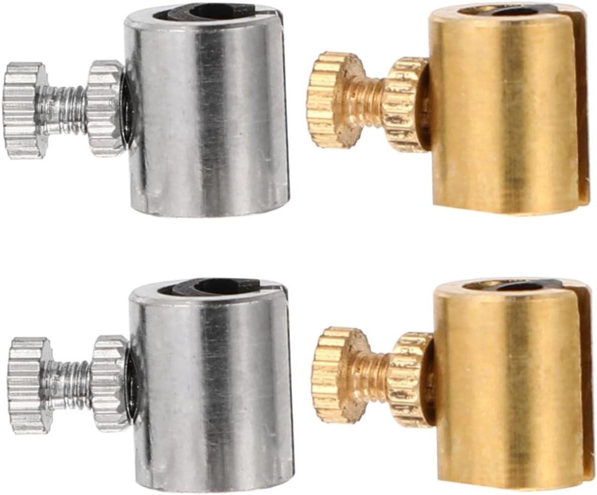 Wolf Toondempers - Strijkinstrument Accessoires - Muziek Verbeteren - Instelbare Demping - 4 Stuks - Goud Zilver