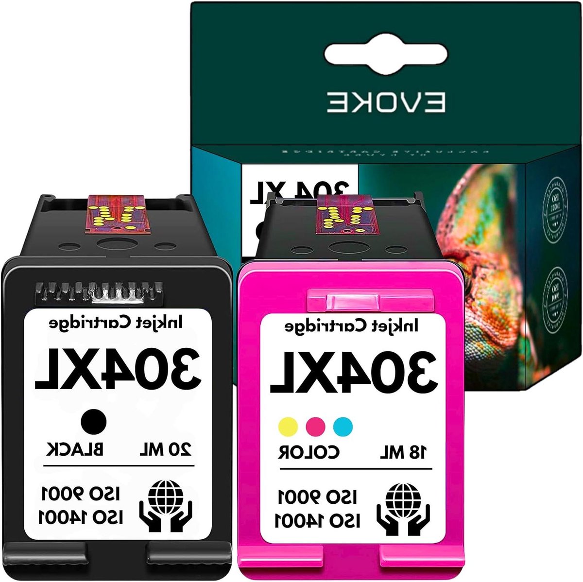 Inkt Cartridge Set - Printerinkt Compatibel - Thuis Printen - Hoge Capaciteit - 1990 Pagina's - Zwart + Kleur