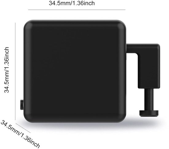 Slimme Schakelaar Robot - Vingerbot Knoppusher - Apparaten Bediening - Draadloze App Controle - 12 mm Armbeweging - Zwart — afbeelding 3