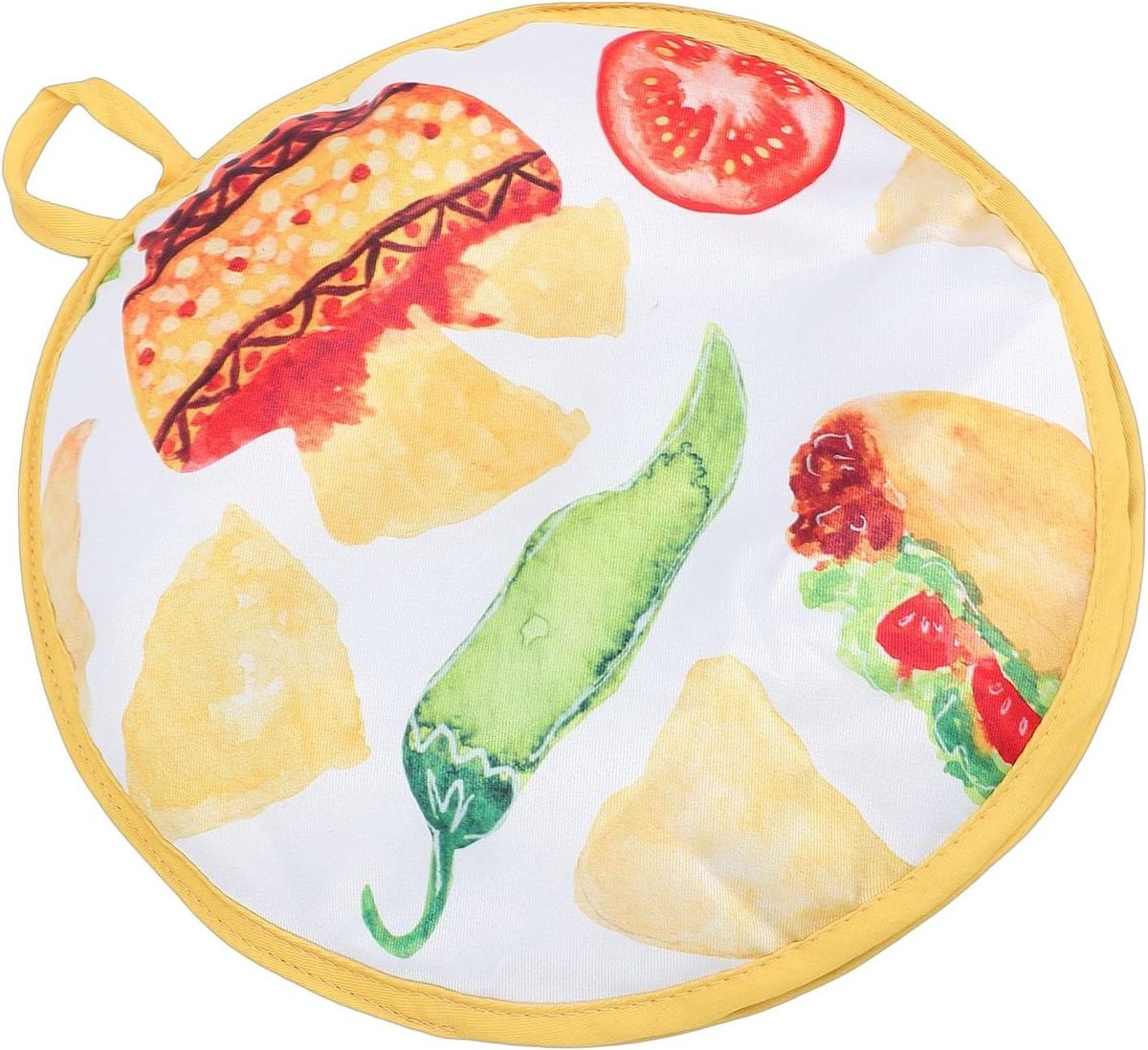 Tortilla Warmer Zakje - Brood Warmer - Tortillas Warm Houden - Magnetronbestendig Ontwerp - 30 cm - Grijs