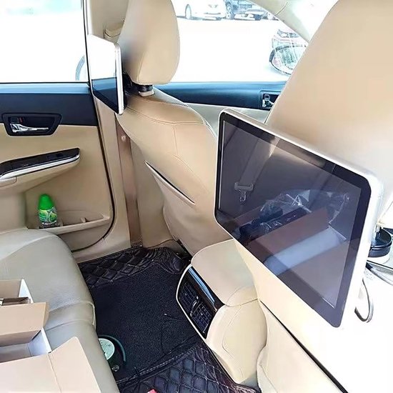 Hoofdsteun DVD Speler - Auto Multimedia Systeem - Reizen met Kinderen - IPS HD Scherm - 10.1 Inch - Zwart — afbeelding 3