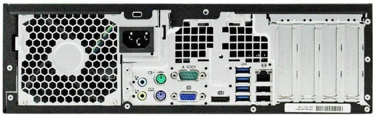 Desktop PC - Toren PC - Kantoorwerk - Snelle Processor - SFF - Zwart