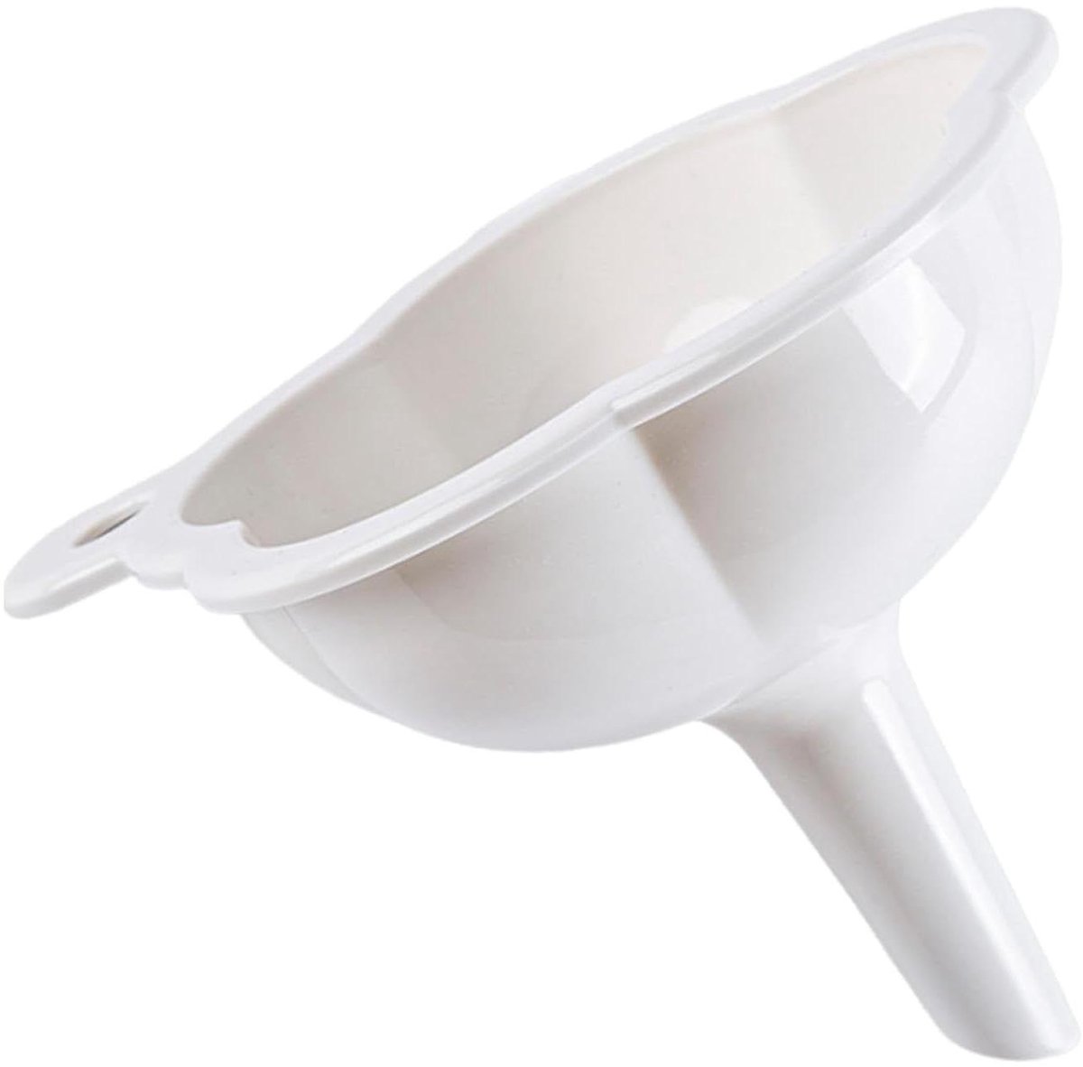 Keuken Trechter - Vultrechter Jampotten - Eten Bereiden - Grote Opening - 13.5 cm - Wit