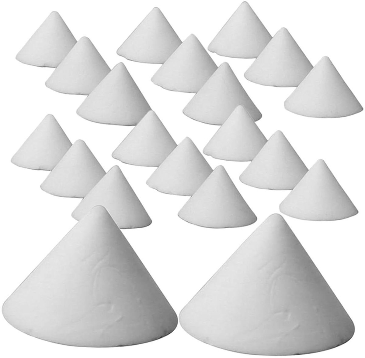 Keramische Oven Spijkers - Pottenbakkers Gereedschap - Keramiek Bakken - Aluminiumoxide Materiaal - 20 stuks - Wit