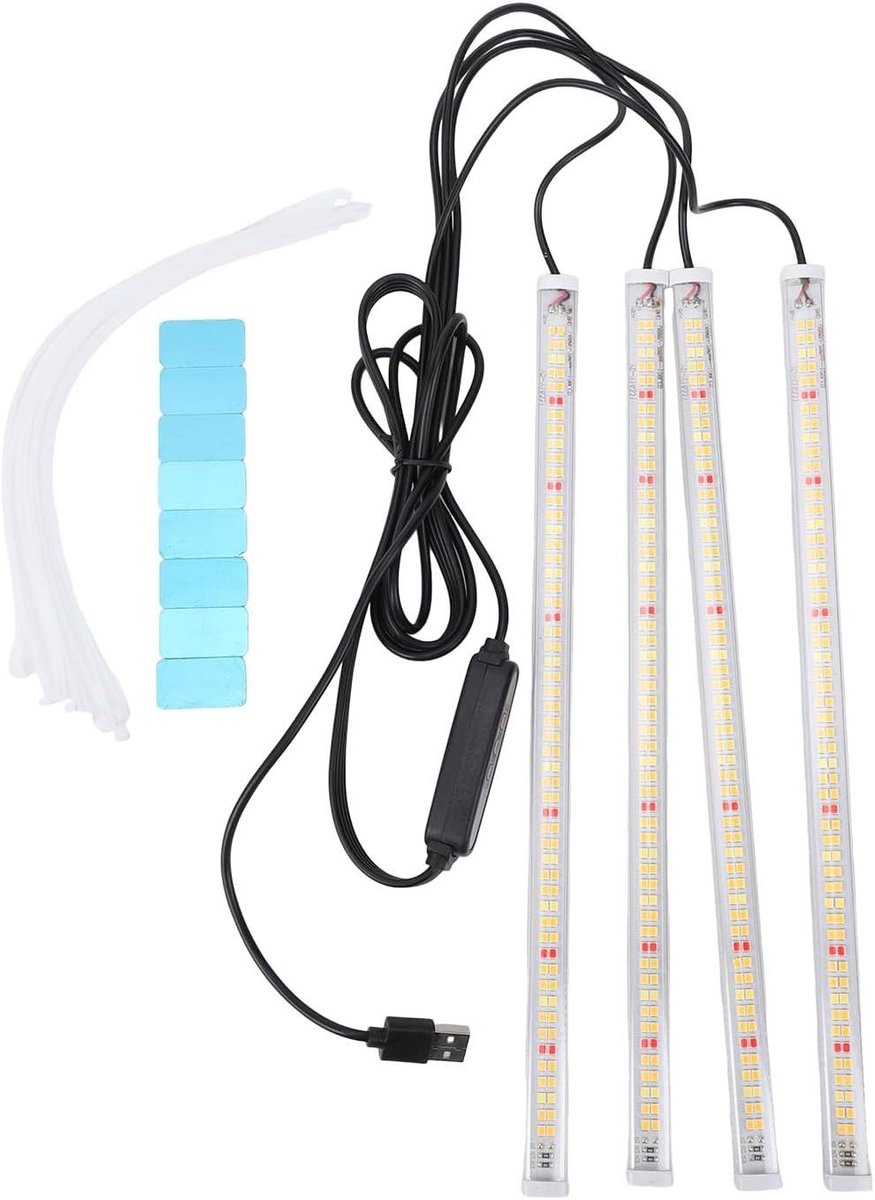 Planten groeien lamp - Kweeklamp LED - Planten stimuleren - Volledig spectrum licht - 112 W - Niet gespecificeerd