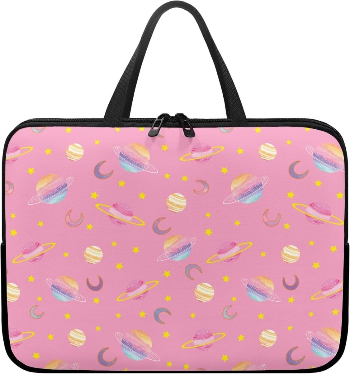 Laptoptas - Computertas PC tas - Bescherming laptop - Waterdicht materiaal - 17 inch - Roze