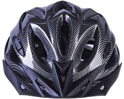 Fietshelm Volwassenen - Fietshelm Heren Dames - Veilig Fietsen - Schokabsorberend EPU Materiaal - 56-62cm Hoofdomtrek - Zwart