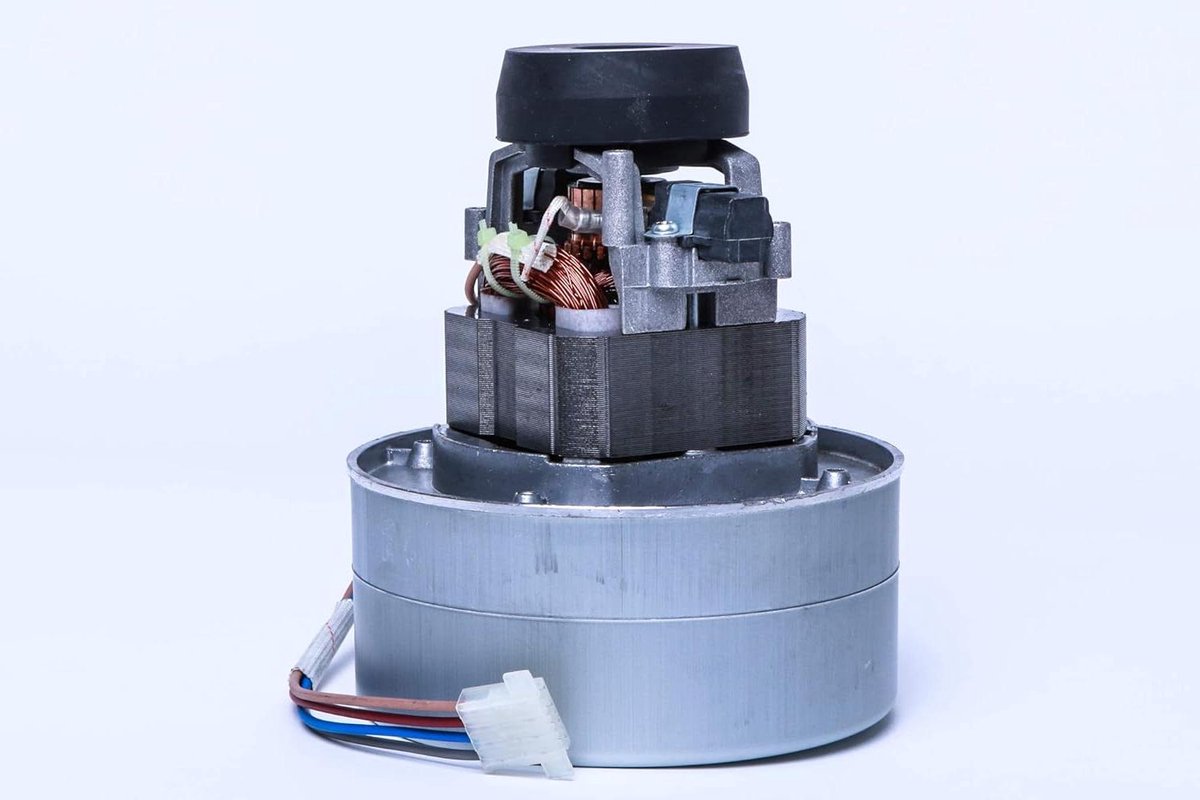 Stofzuigermotor - Zuigturbine Reservemotor - Stofzuiger Reparatie - 1000 Watt Vermogen - 19 x 19 x 18 cm - Zwart