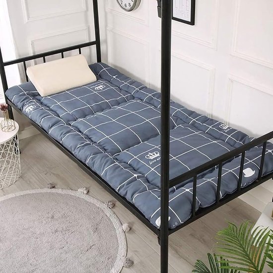 Futon Matras - Japanse Tatami Mat - Logeren en Slapen - Opvouwbaar en Draagbaar - 150 x 200 cm - B — afbeelding 5