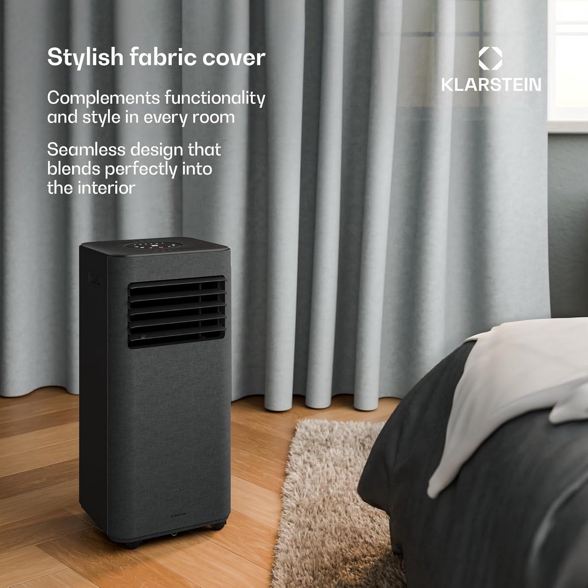 Mobiele Airco - Airconditioner Ventilator - Ruimte Koelen - 3-in-1 Functie - 33 m² - Donkergrijs — afbeelding 7