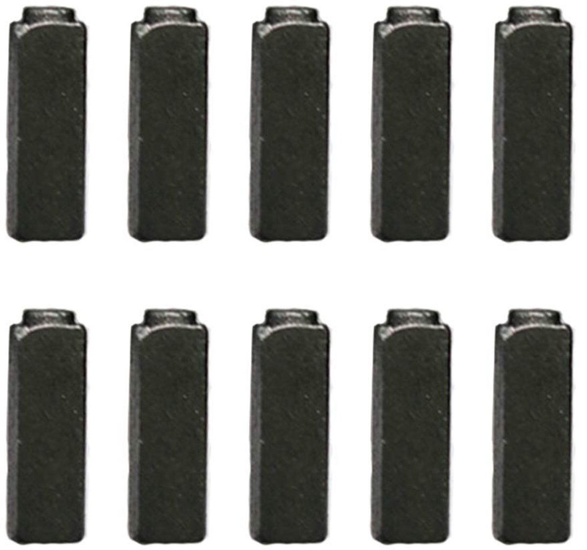 Carbon brushes for power tools in different sizes, 4 x 5.5 x 17 mm, 10 pieces - ShopVlot