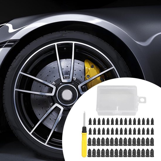 Banden reparatieset - Vacuüm bandenstopper - Snel banden repareren - Robuuste rubber constructie - 61 Delig - Niet gespecificeerd — afbeelding 2