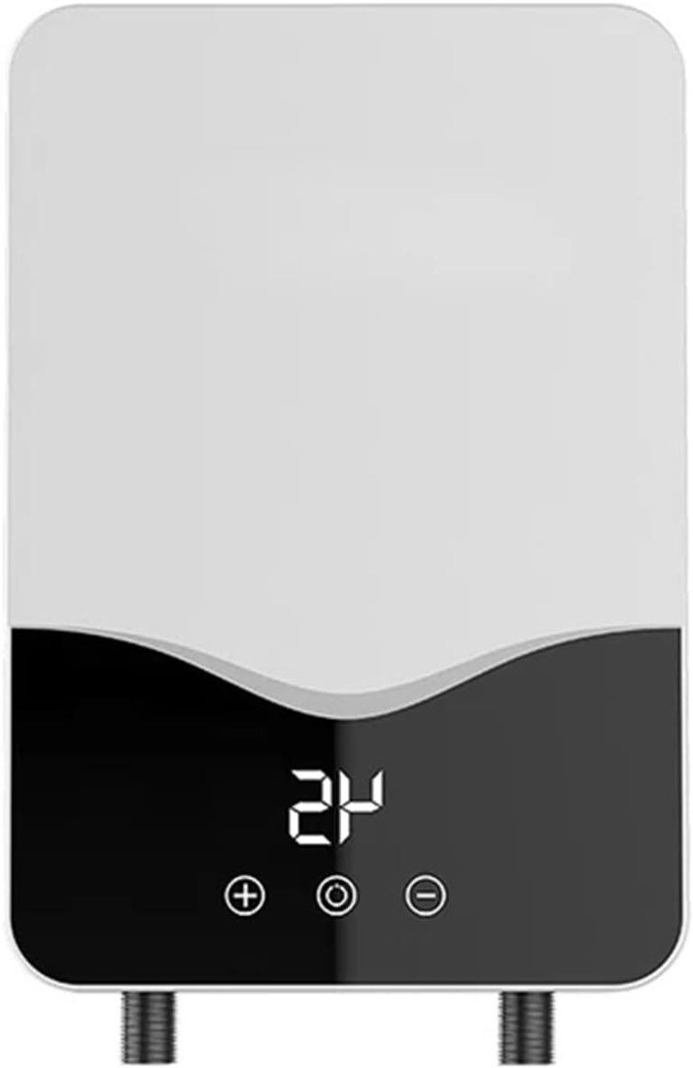 Elektrische Boiler - Warmwaterboiler Douche - Direct Warm Water - Ruimtebesparend Installatie - 5500W - Zwart