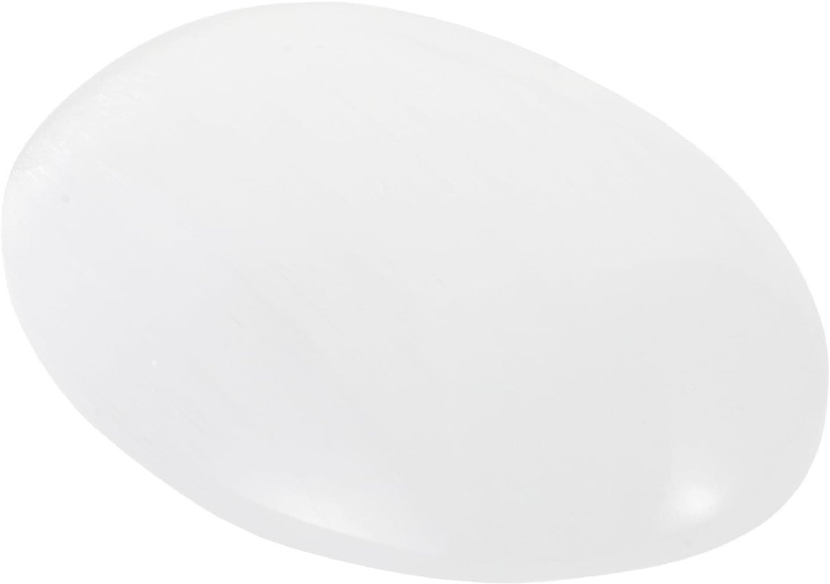 Massagebal Handbal - Ontspanningsbal Oefenbal - Stressvermindering Handtraining - Ergonomisch Ontworpen - 6 x 4.5 x 2 cm - Wit