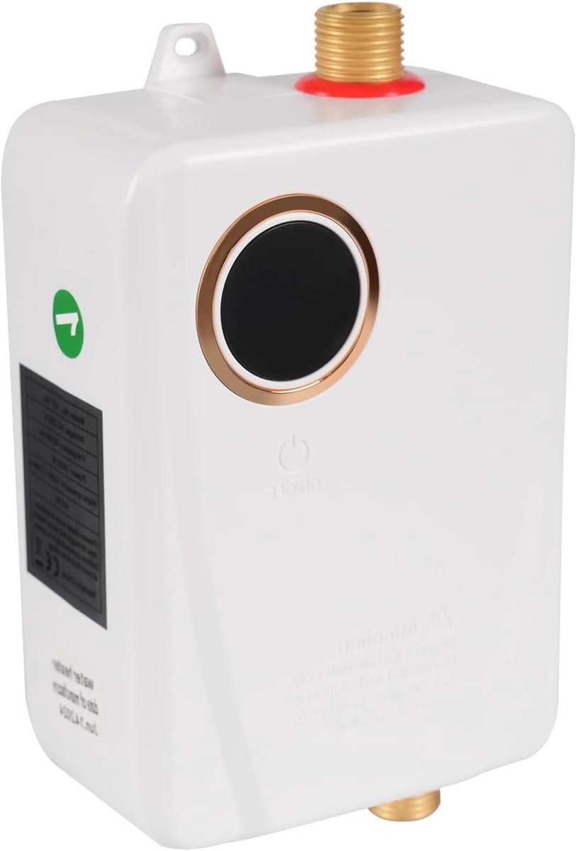 Doorstroomboiler - Mini boiler - Direct warm water - Intelligente temperatuurregeling - 5 Liter - Wit