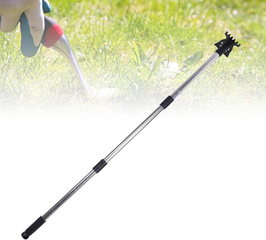 Onkruid Schoffel - Tuin Schoffel - Wieden en Tuinieren - Verstelbare Lengte - 160 cm - Zwart — afbeelding 5