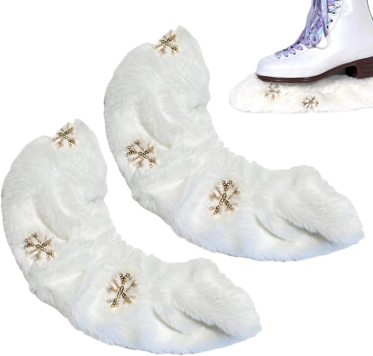 Schaatsbeschermers - Soakers Overtrekken - Schaatsen Beschermen - Sneldrogende Flanel Voering - 25-30 cm - Meerkleurig