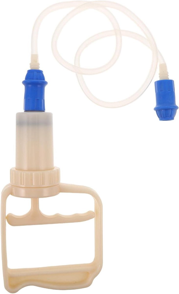 Cupping Pomp - Vacuümpomp Massage - Cupping Behandeling - Met Verlengslang - 80 cm - Beige