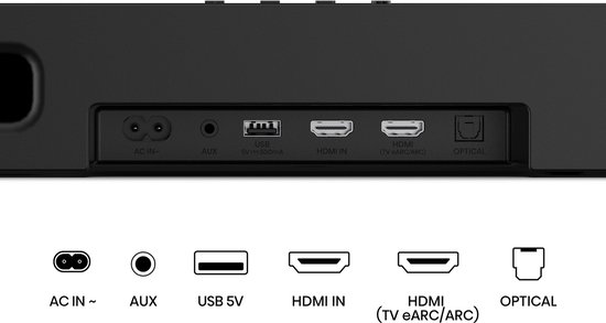 Hisense AX3120Q - Soundbar met draadloze subwoofer - 3.1.2 kanalen - 440 W van Hisense — afbeelding 3